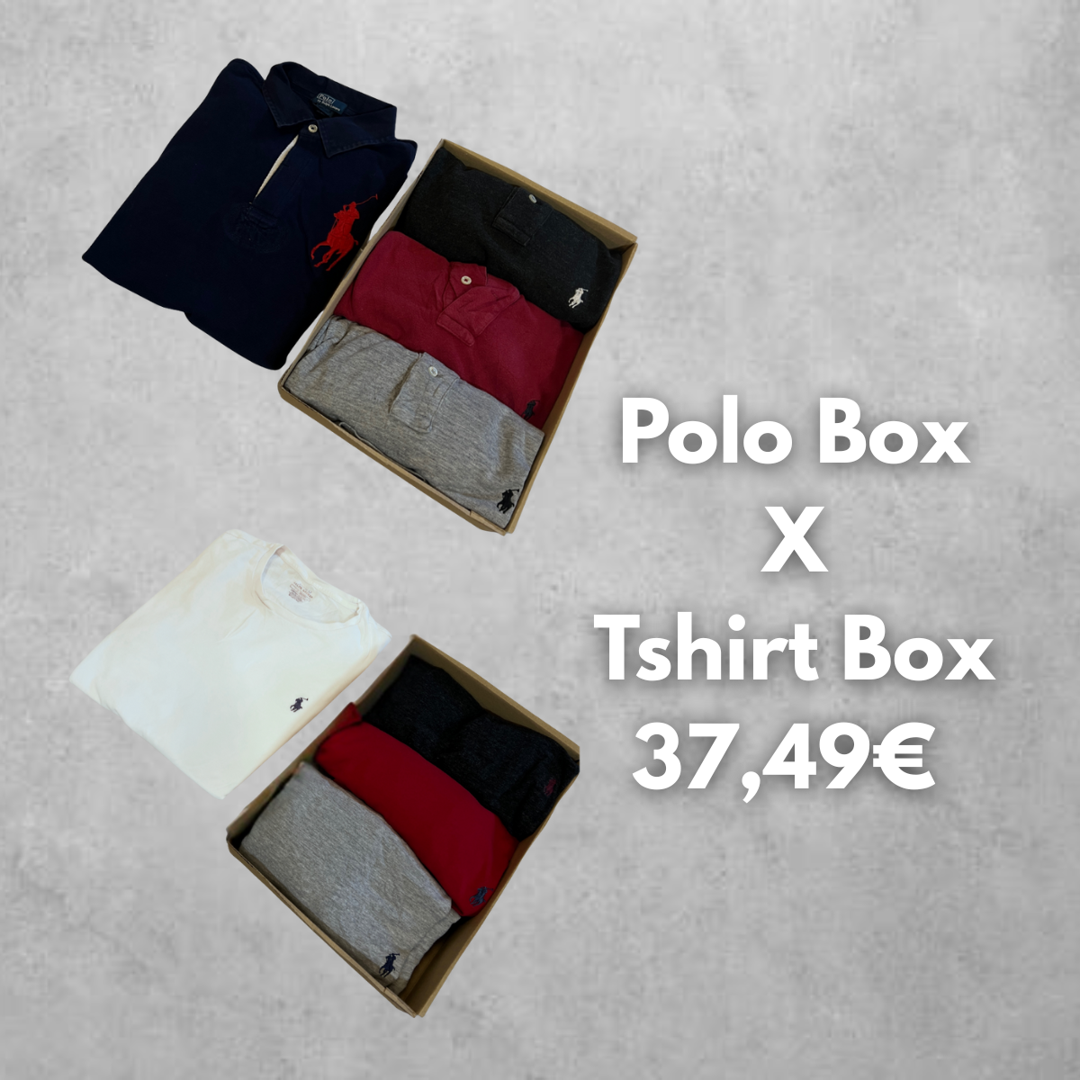 Polo X T-Shirt Box Spar Bundle