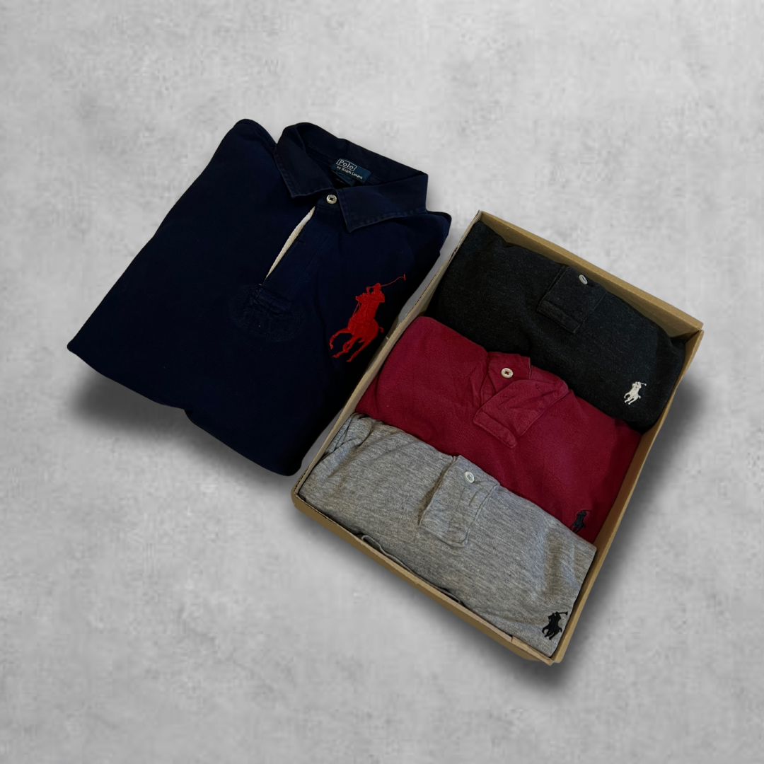 Premium Vintage Polo Mystery Box (bis zu 3 Polos)