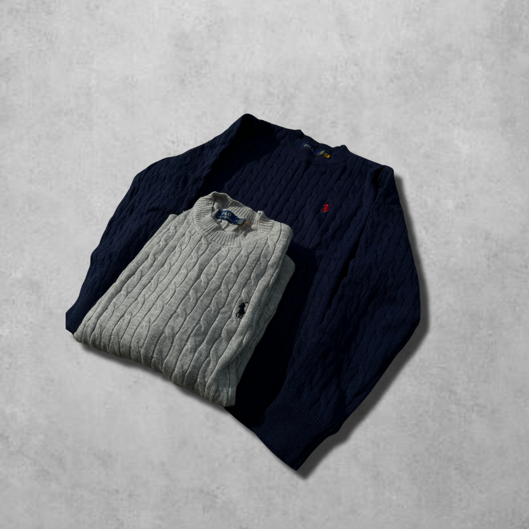 Premium Vintage Sweater Mystery Box (bis zu 3 Pullover)